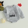 thumbnail image 2 of Okbabeha Halloween Baby Clothes Girl Boy Crewneck Sweatshirt Onesie Funny Letter Print Bubble Romper Fall Winter Outfits, 2 of 7