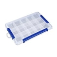 thumbnail image 4 of Caja organizadora transparente Strade Fareast Limited para joyas y aparejos de pesca 27 cm x 17,5 cm x 4,5 cm, 4 of 8