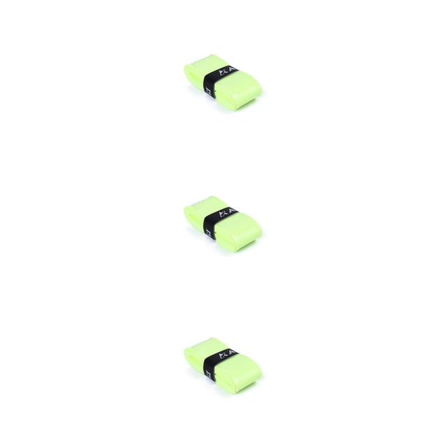 Thinsony 1/2/3/5 PU For Excellent Grip And Comfort Strong Pulling Racket Overgrip Tape Fluorescent Green 3PCS