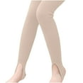 thumbnail image 1 of Ohufall Collants d'Été pour Filles, Pantalons Longs de Danse Mignons et Doux, 1 of 3