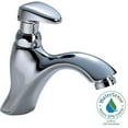 thumbnail image 2 of Delta Single Hole Metering Slow-Close Bathroom Faucet in Chrome 87T111, 2 of 2