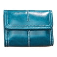 thumbnail image 1 of Monedero pequeño con múltiples ranuras para tarjetas, estilo mini, para mujer, a la moda para niñas, color verde, 1 of 6