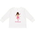 thumbnail image 3 of Inktastic Ballerina Tutu Princess Girls Long Sleeve Toddler T-Shirt, 3 of 5
