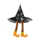 thumbnail image 2 of Colgante de piernas de bruja malvada con zapatos, percha multiusos para sombrero de bruja de Halloween Naranja, 2 of 9