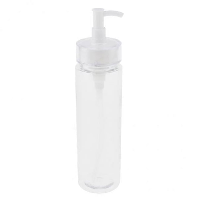 2x Mini Bomba de Botella de Vidrio Transparente Vacío de Perfume DIY - Transparente, 200ml 2 piezas