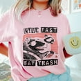 thumbnail image 3 of Live Fast Eat Trash Tshirt, Racoon Meme T-shirt, Funny Racoon Shirt, Funny Trash Panda Shirts, Racoon Tee, Funny Animal Gift, 3 of 7