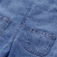thumbnail image 5 of Otqutp Children Fall Leggings Children Toddler Kids Baby Boys Girls Denim Patchwork Overalls Suspender Pants Loose Casual Comfy Clothes (,6-12 Months), 5 of 8