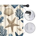 thumbnail image 4 of Blackout Kids Curtains,Coastal Coral Starfish Childrens Insulated Curtains Set Of 2,Bedroom Essentials,Toddler Room Decor 42x54in(106x137cm), 4 of 4