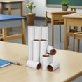 thumbnail image 4 of TABLZONE 12Pcs DIY Craft Paper Tubes White Cardboard Rolls for Creative Drawing Painting and Handmade Projects, 4 of 8