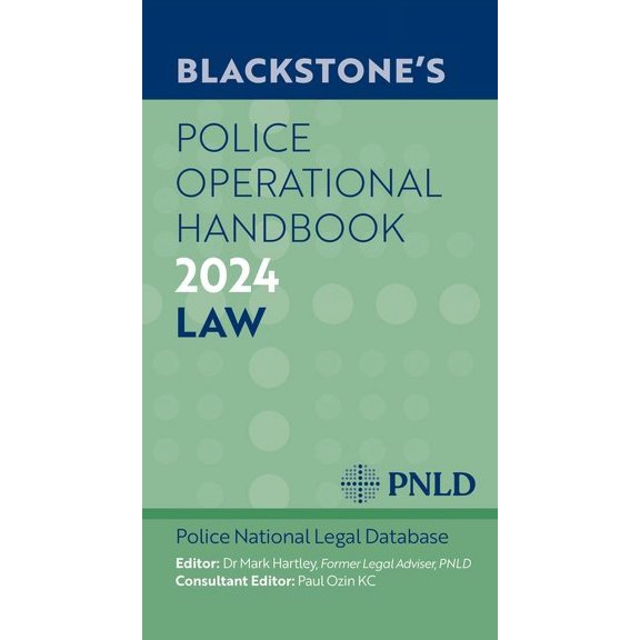 Blackstone's Police Operational Handbook 2024, (Paperback)