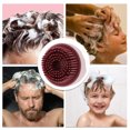 thumbnail image 6 of Unique Bargains 1 Pc Round Hair Shampoo Brush for Head Massage 2.83"x3.15" Pink, 6 of 6