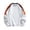 White, variant on Chiccall Mens Cotton Fleece Sweatshirts Plus Size Crew Neck Raglan Long Sleeve Sweat Shirts Casual Comfy Athletic Colorblock Sweatshirts