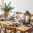 thumbnail image 6 of Cow Patterned Round 15 Inch Placemats Set of 2, Vintage Farmhouse Abstract Country Western HeatResistant Non Slip Place Mats for Dining Table, Wipeable Braided Kitchen Table Mats for Housewarming, 6 of 9