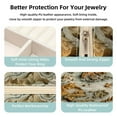 thumbnail image 3 of Map Section Travel Portable Jewelry Organizer: Square Bracelet Holder, Jewelry Display, and Box for Girls and Women, 3 of 6