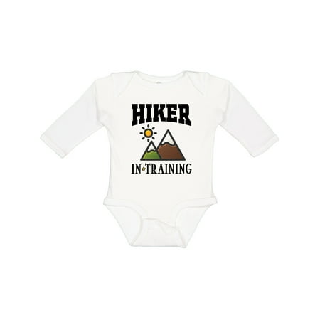 

Inktastic Future Hiker in Training Gift Baby Boy or Baby Girl Long Sleeve Bodysuit