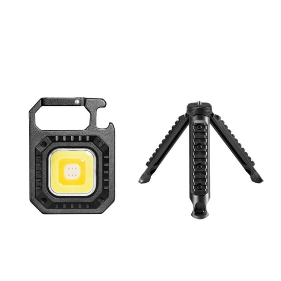 LACKUST Hot Selling Outdoor Camping Mini Keychain,Clearance Keychains Rings for Keys for Men Women for Car,Light, Wrench, Bottle Opener,Black