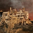 thumbnail image 2 of ROKR 350 Pieces Train Locomotive 3D Wooden Puzzle Craft Toy, Gift for Adults Men Women Age 14+, 2 of 6