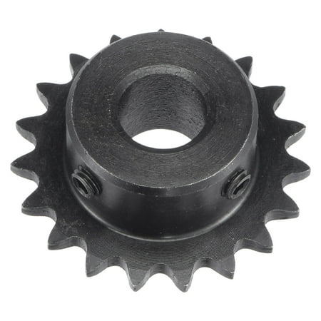 

Uxcell 19 Teeth Sprocket 1/4 Pitch 12mm Bore Carbon Steel with Set Screws