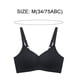 thumbnail image 2 of Sujetador Inalámbrico Sujetador Sin Costuras Para Mujer Sujetador Súper Cómodo Sujetador Invisible Ajustable Con Cuello En V - Negro, 2 of 6