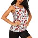 thumbnail image 2 of Fotbe Red Food Blusas Sin Mangas para Mujer – Estilo Casual, Corte Suelto, Slim-Fit, Cuello Redondo Deportivo, Tops de Verano para Gimnasio y Yoga-Medium, 2 of 7