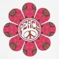 thumbnail image 3 of CafePress - Peace Flower Affection Sweatshirt - Crew Neck Sweatshirt, 3 of 4