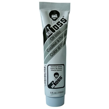Bob Ross Oil Paint, 200ml Tube, Titanium White