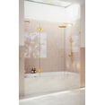 thumbnail image 3 of Glass Warehouse B-Ghf-71.75 Stellar 58-1/4" High X 71-3/4" Wide Hinged Frameless Tub Door, 3 of 7