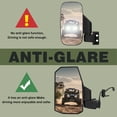 thumbnail image 4 of Espejos laterales UTV SHEJISI compatibles con Polaris Ranger 570 900 1000, 4 of 6