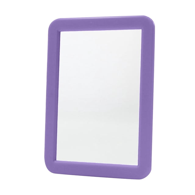 Rectangular Makeup Mirror - Portable Makeup Cabinet Mirror, Perfect for School Lockers, Refrigerators, Razors, Cabinets, with Heavy Duty Backing