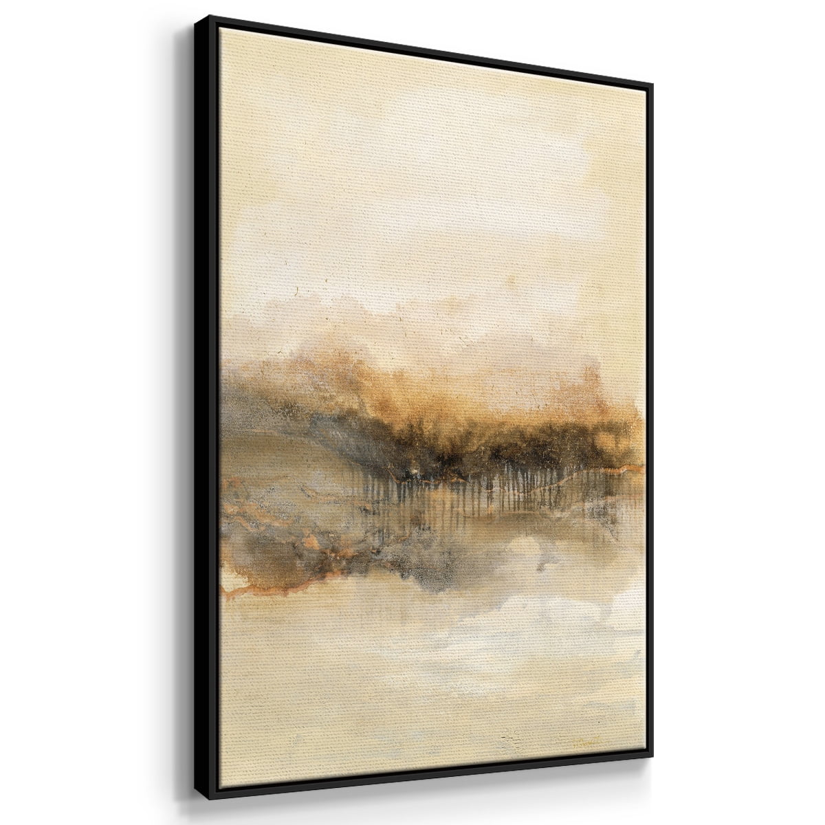 Keeping Secrets I Framed Premium Gallery Wrapped Canvas - Ready to Hang - 17 x 25 - Black Floating Frame
