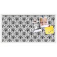 thumbnail image 2 of PinPix 36x18 Custom Cork Bulletin Board Grand Floral Motif Poster Board Has a Fabric Style Canvas Finish, Framed in Grand Floral Motif, by ArtToFrames (PinPix-181), 2 of 5