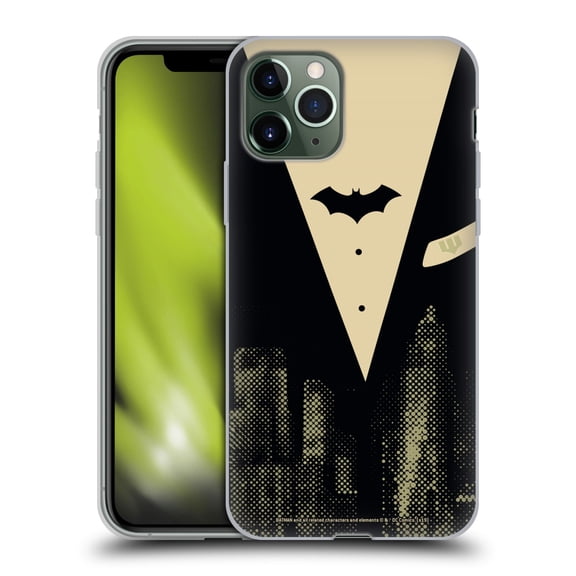 Head Case Designs Officially Licensed Batman DC Comics Duality Suit Soft Gel Case Compatible with Apple iPhone 11 Pro