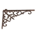 thumbnail image 1 of Kenally Soporte de estante de hierro fundido resistente de estilo vintage antiguo montado en la pared S Artesanía, 1 of 1