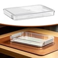 thumbnail image 2 of BIZHua Stackable Plastic Storage Tub, Latching Secure Lid, Clear Visible Body, Linens Craft Organizing, 2 of 9