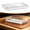 White, variant on 1 Pack Document Storage Clear Plastic Storage Boxes with Lids Stackable Storage Bins Paper Storage Box Containers for Organizing A4 File Paper, Document, Photo, Scrapbook(White)