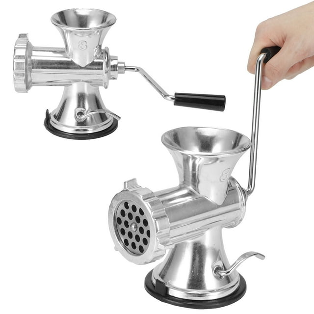 Sonew Aluminum Alloy Manual Meat Grinder Sausage Stuffer Grinding Machine Home Kitchen Accessory,Meat Grinder,Meat Grinder Tool