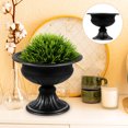 thumbnail image 5 of Gymnture spring Tall Metal Urn Planter Indoor Outdoor Garden Flowerpot Container, 5 of 10
