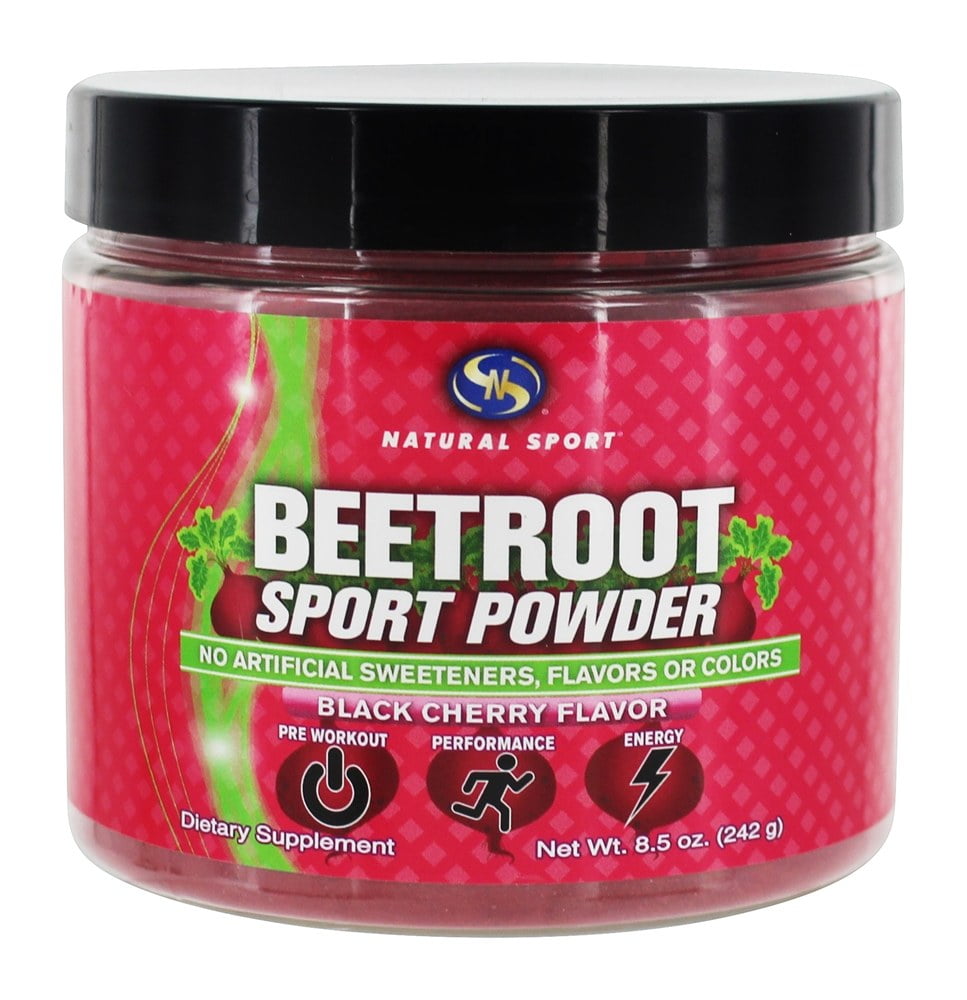 Natural Sport - Beet Root Sport Powder Black Cherry - 8.5 oz