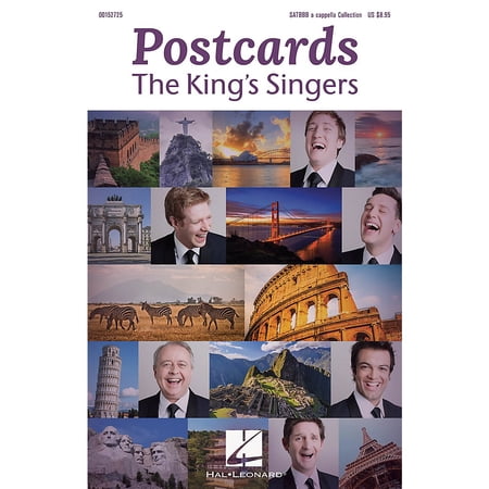Hal Leonard Postcards (The King s Singers) SATBBB a cappella by The King s Singers