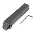 thumbnail image 2 of Tough CNC Lathe Tool Holder With 2 Wrenches – For WNMG080404 Inserts, Tungsten Steel, 15x2.5cm 2 of 13