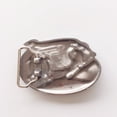 thumbnail image 6 of Antique Silver American Hero Coast Guard Enamel Oval Belt Buckle Hebilla also Stock in the US, 6 of 6