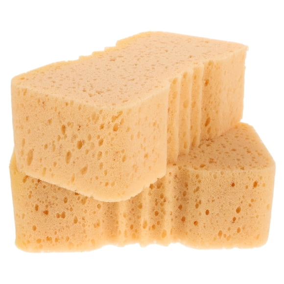 LOLIPPYY 2Ud Esponjas Grandes Para Autos Con Absorción De Agua Y Limpieza Eficiente En