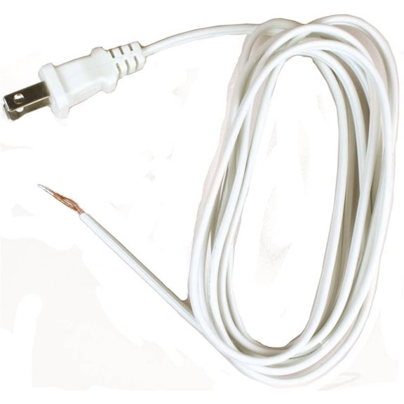 Jandorf 60134 Lamp Cord with Polarized Plug