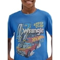 thumbnail image 5 of Wrangler® x Hot Wheels™ Boy's Tees (Speed Club, Logo, Ringer), Sizes S-XL, 5 of 6