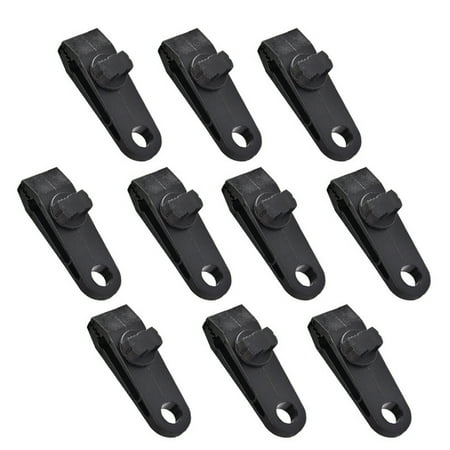 

1/10 Pcs Tent Canopys Clip Windproof Shed Clamp With Teeth-Shaped & Screw Lock For Outdoor Camping Awning 10pcs