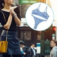 thumbnail image 4 of 2Pcs Lace Hot Underwear Set Bra Underpant Gift for Women, 4 of 7