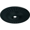 thumbnail image 3 of 36 5/8"OD x 3 5/8"ID x 2 3/8"P Galveston Ceiling Medallion (Fits Canopies up to 4 3/4"), Hand-Painted Night Shade, 3 of 6