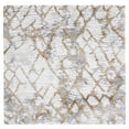 thumbnail image 6 of SAFAVIEH Horizon Milica Abstract Shag Area Rug, Ivory/Gold, 11' x 15', 6 of 9