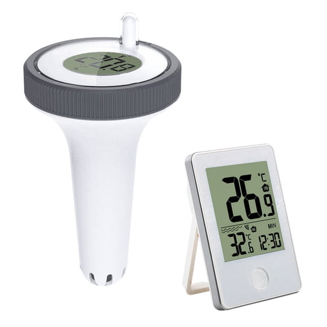 Wireless Pool Thermometer Floating Easy Read,Digital Pool Thermometer Waterproof, for Swimming Pools, Aquariums