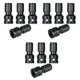 thumbnail image 1 of Adaptador de de 12 Piezas 1/2 Unidad Cuadrada A 1/4 Adaptador de Enchufe de Vástago Hexagonal Convertidor de Portabrocas de Liberación RáPida para Llave de Trinquete, 1 of 5